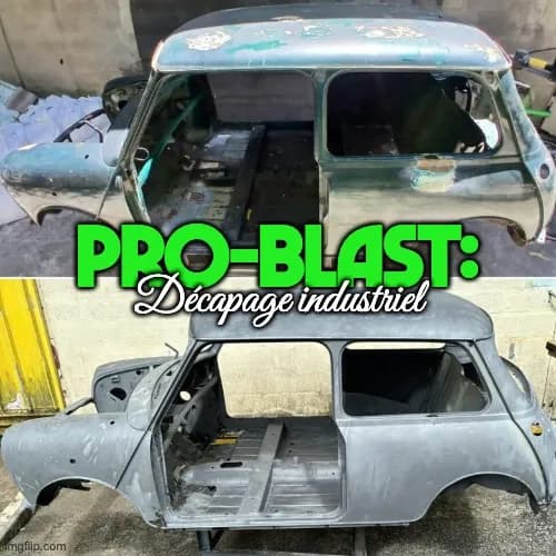 PRO-BLAST : blastage de voiture pour rénovation
