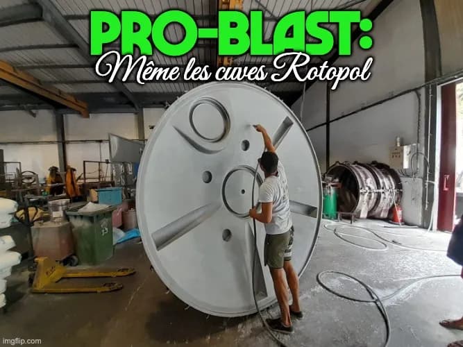 PRO-BLAST : sablage industriel sur site