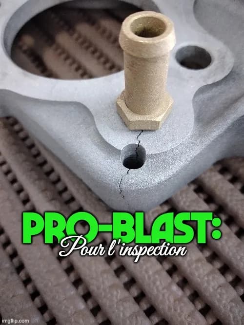 PRO-BLAST : sablage de contrôle de sécurité