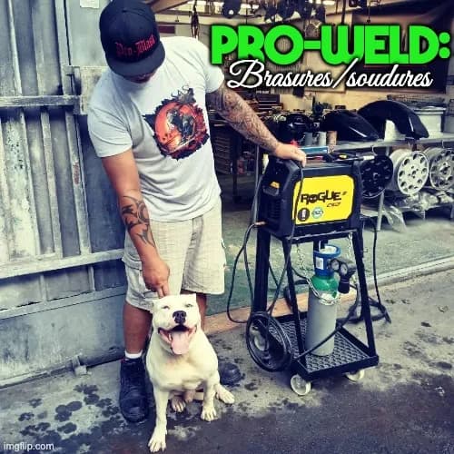 PRO-WELD : brasures et soudures en atelier